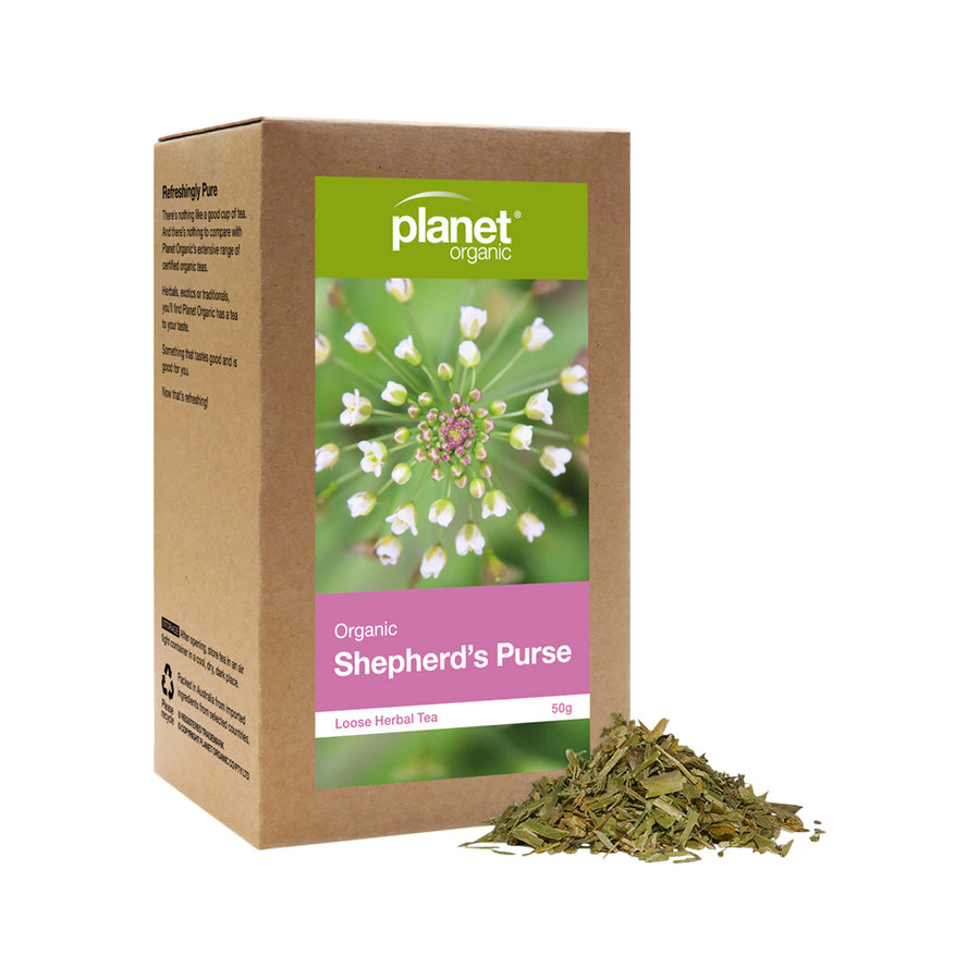 Planet Organic Org Shepherd's Purse Loose Leaf Tea 50g