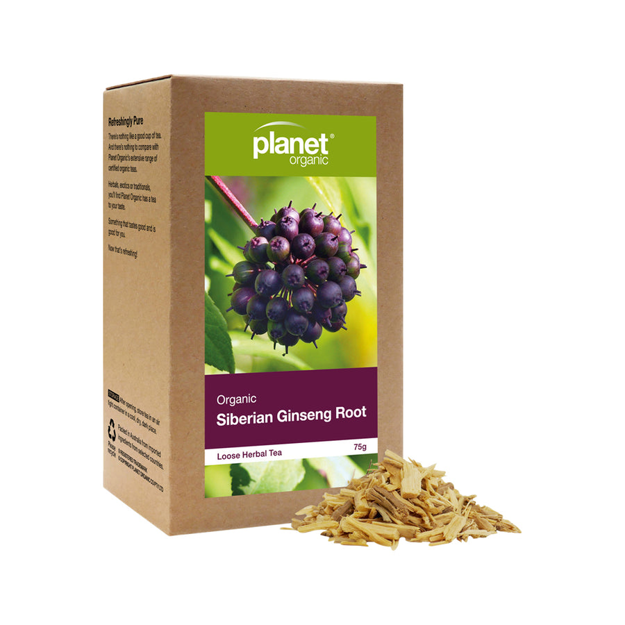 Planet Organic Org Siberian Ginseng Root Loose Leaf Tea 75g