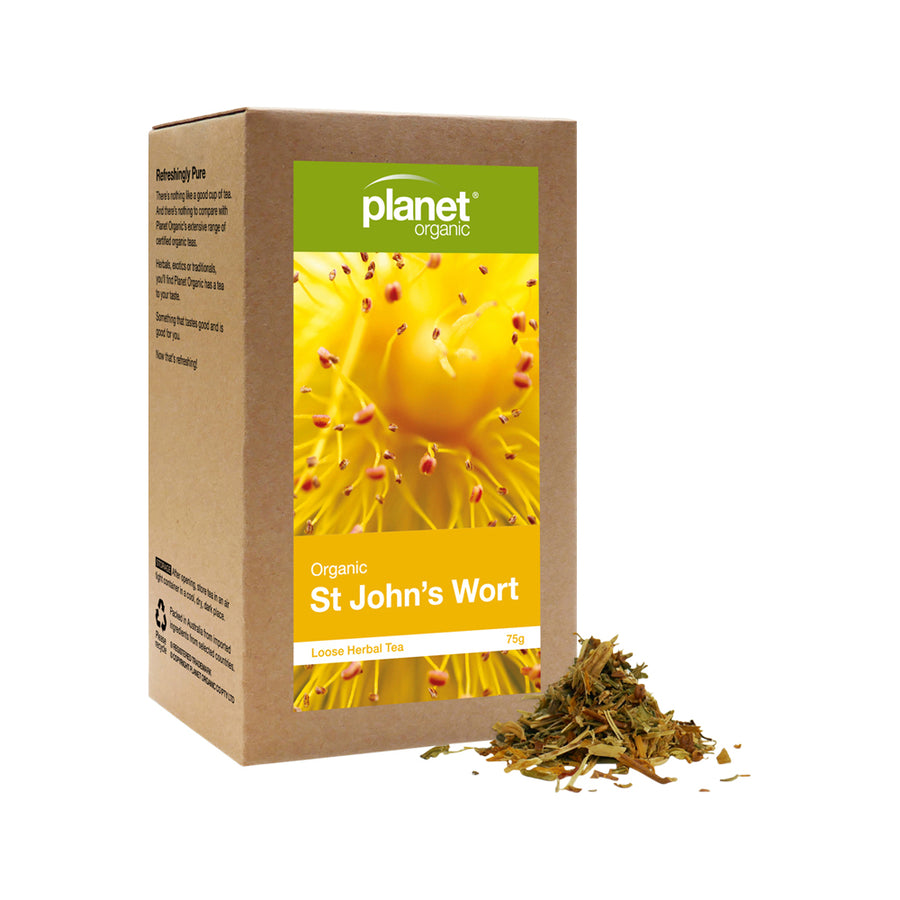 Planet Organic Org St John's Wort Loose Leaf Tea 75g