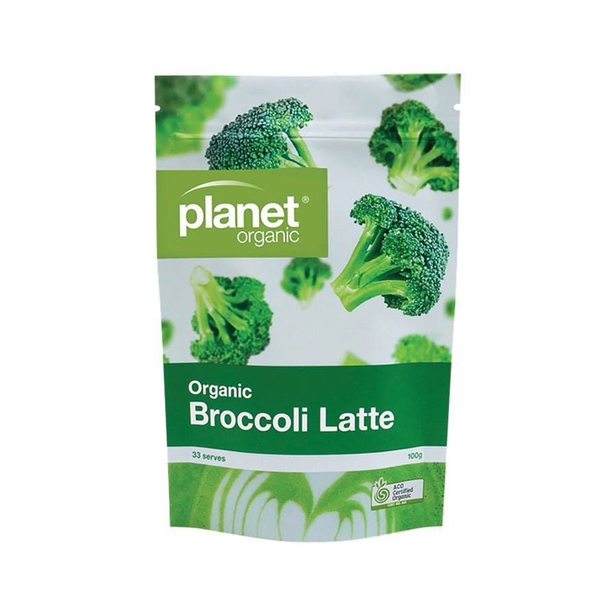 Planet Organic Org (Coffee) Latte Broccoli 100g