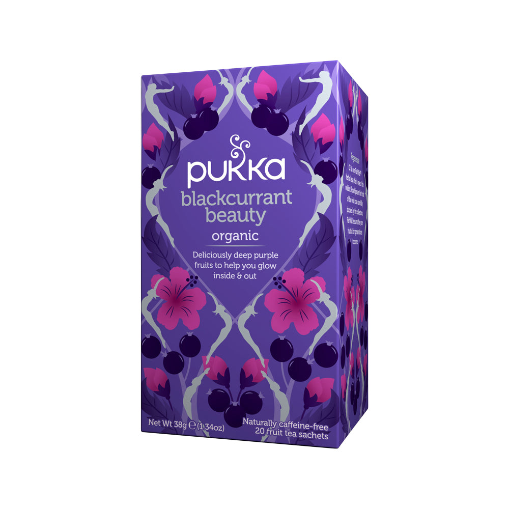 Pukka Org Blackcurrant Beauty x 20 Tea Bags