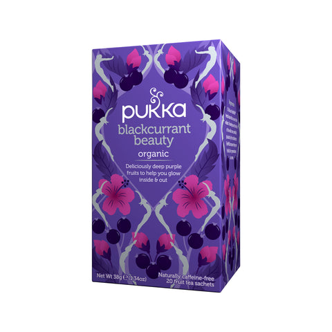 Pukka Org Blackcurrant Beauty x 20 Tea Bags