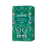 Pukka Org Breathe In With Eucalyptus x 20 Tea Bags