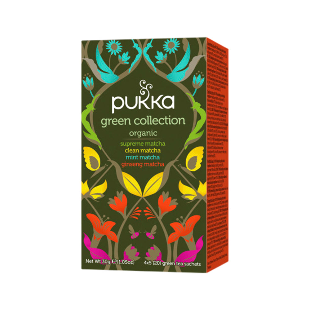 Pukka Org Collection Green x 20 Tea Bags