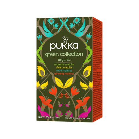 Pukka Org Collection Green x 20 Tea Bags
