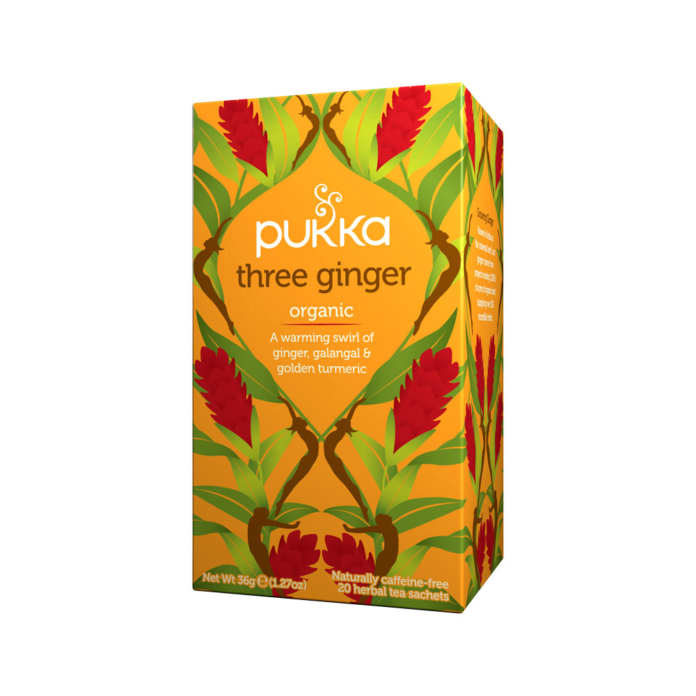 Pukka Org Three Ginger x 20 Tea Bags