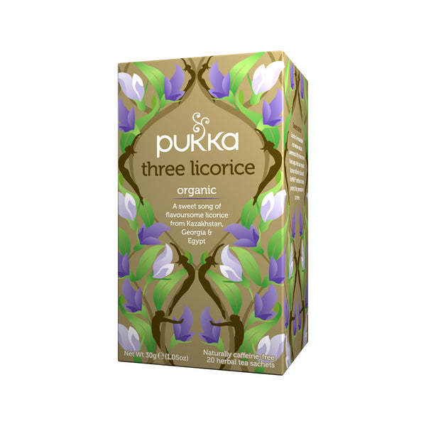 Pukka Org Three Licorice x 20 Tea Bags