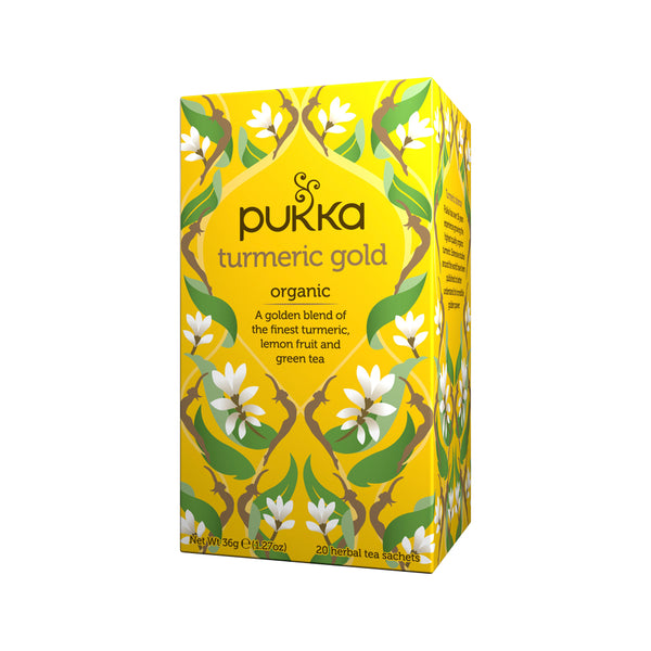 Pukka Org Turmeric Gold x 20 Tea Bags
