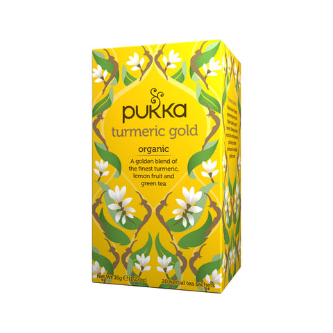 Pukka Org Turmeric Gold x 20 Tea Bags