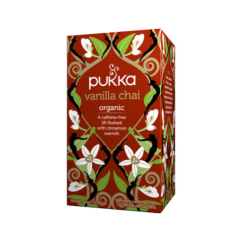 Pukka Org Vanilla Chai x 20 Tea Bags