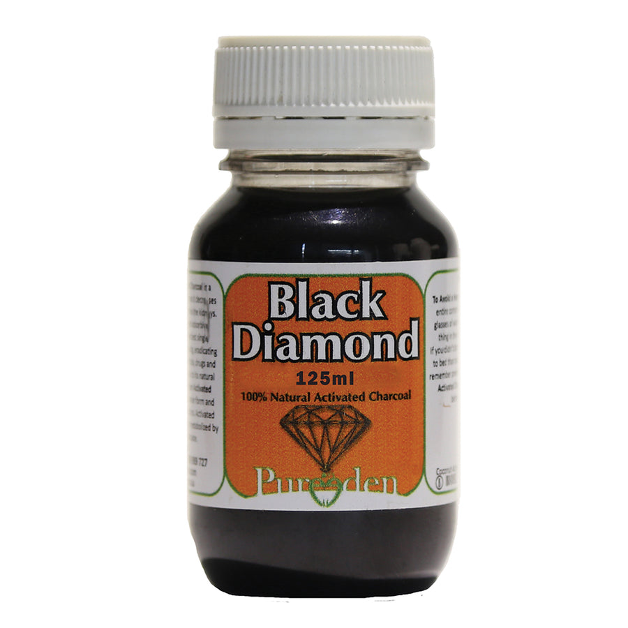 Pure Eden Black Diamond (Activated Charcoal) 125ml