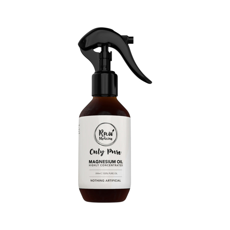Raw Medicine Only Pure Magnesium Oil Highly Concentrated Only Pure Spray 200mL