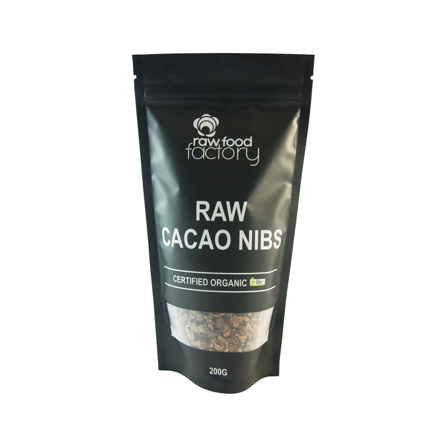 Raw Food Factory Organic Raw Cacao Nibs 200g