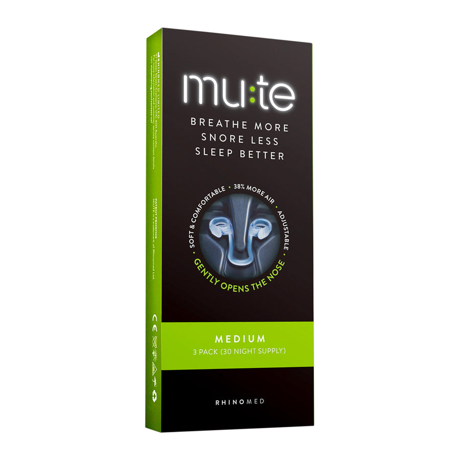 Rhinomed Mute Snoring Device Medium x 3 Pack