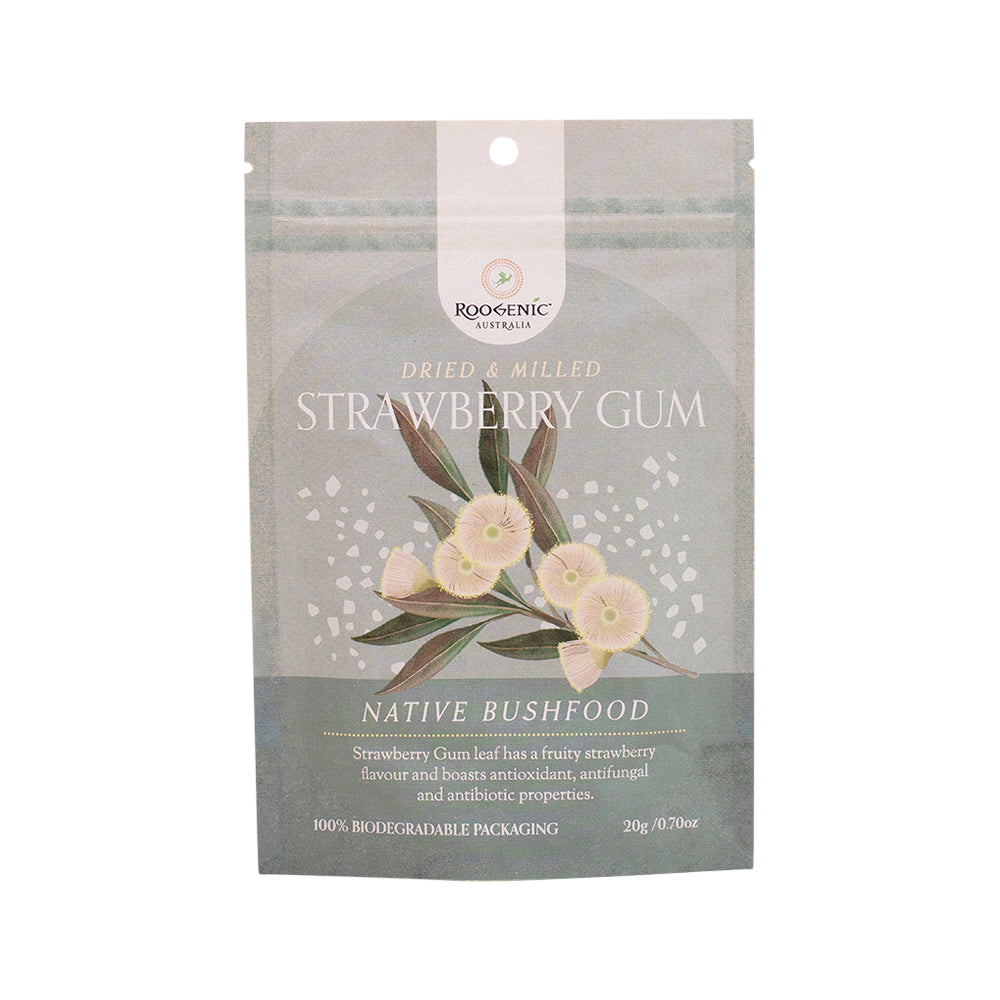 Roogenic Bushfood Strawberry Gum 20g