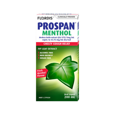 SFI Health Prospan Menthol Chesty Cough Relief 200ml