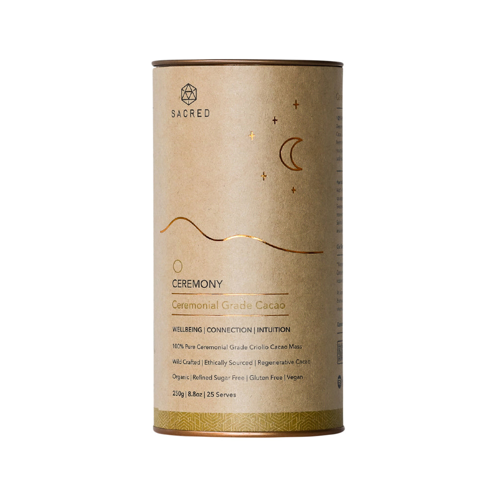 Sacred Taste Org Drinking Cacao (Ceremonial Grade Cacao) Ceremony 250g