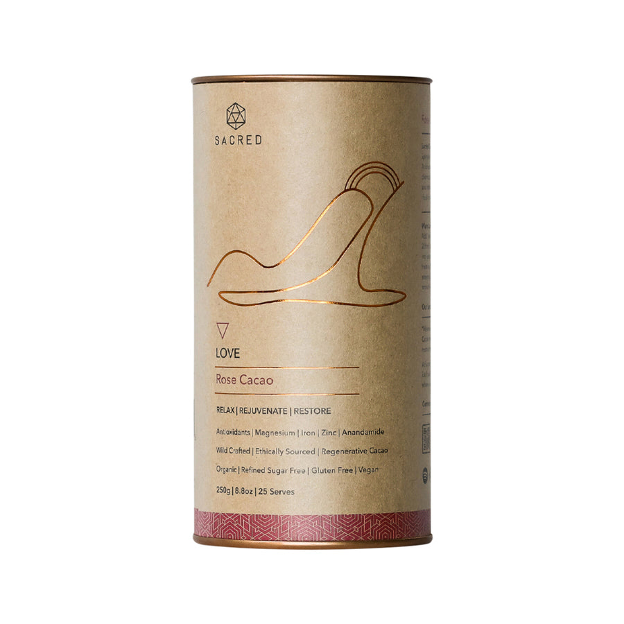 Sacred Taste Org Drinking Cacao (Rose Cacao) Love 250g