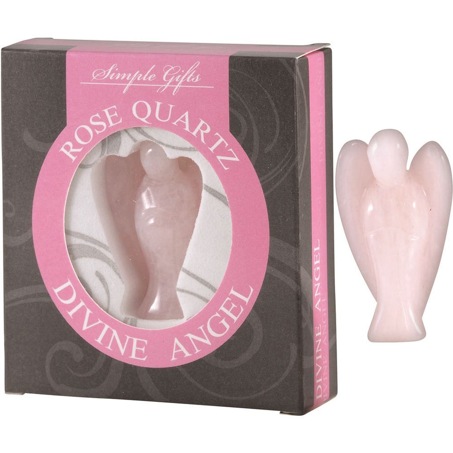 SaltCo Divine Angel Rose Quartz 5cm