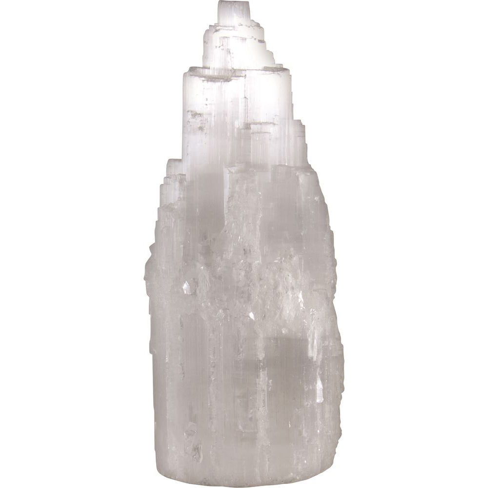 SaltCo Selenite Lamp Extra Large 30 to 35cm