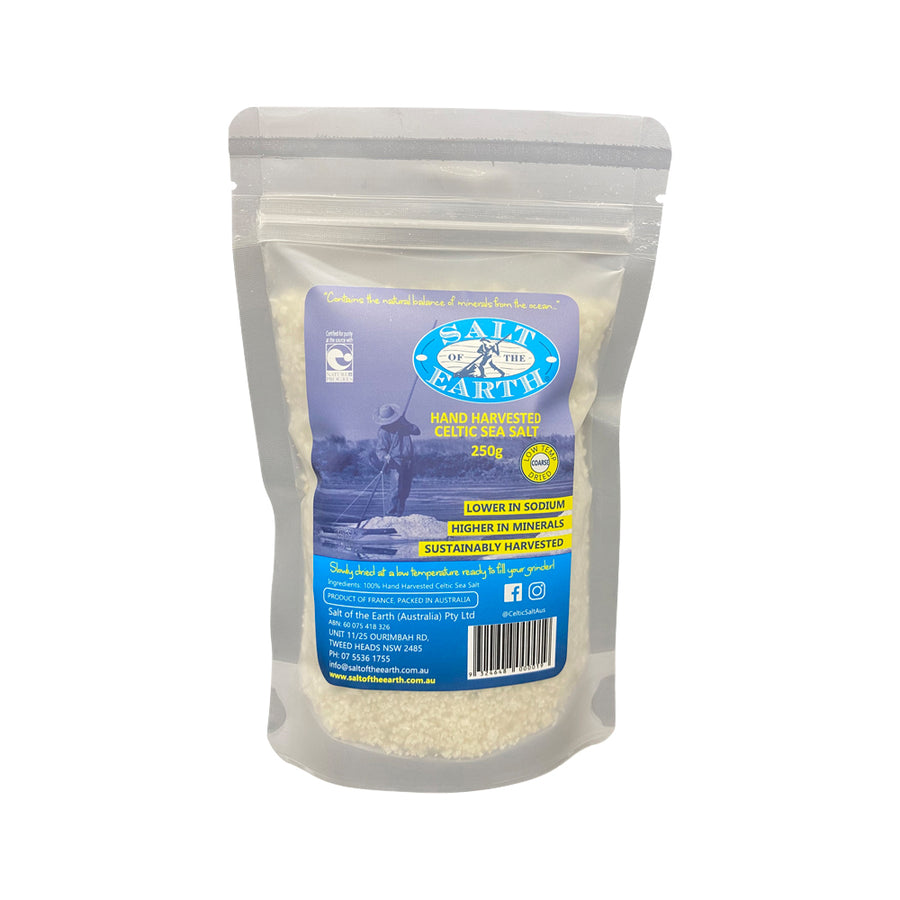 Salt of the Earth Celtic Sea Salt Coarse Pre Dried 250g