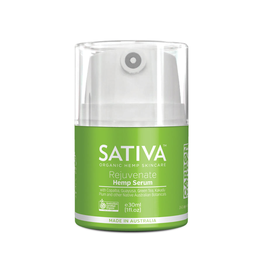Sativa Organic Hemp Skincare Rejuvenate Hemp Serum 30ml