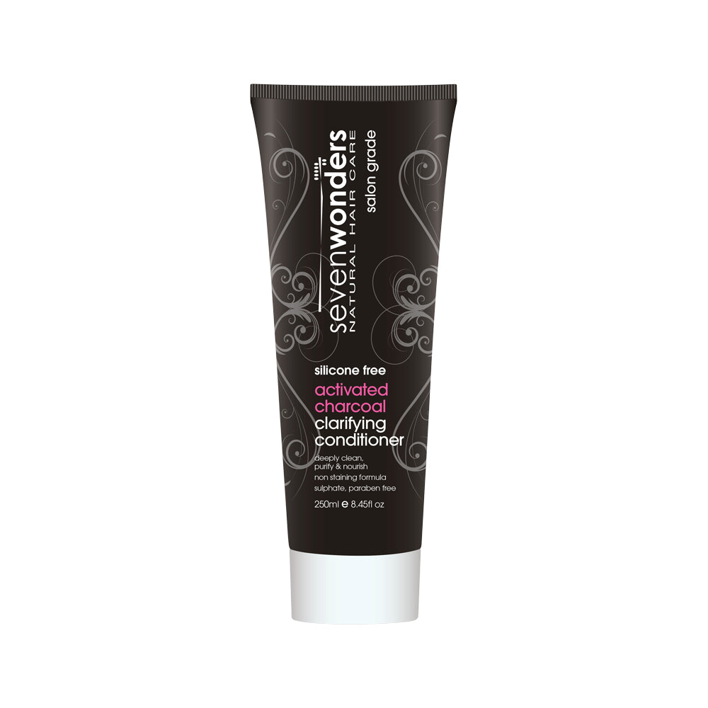 Seven Wonders Nat Hair Care Activated Charcoal Clarifying Condit 250ml