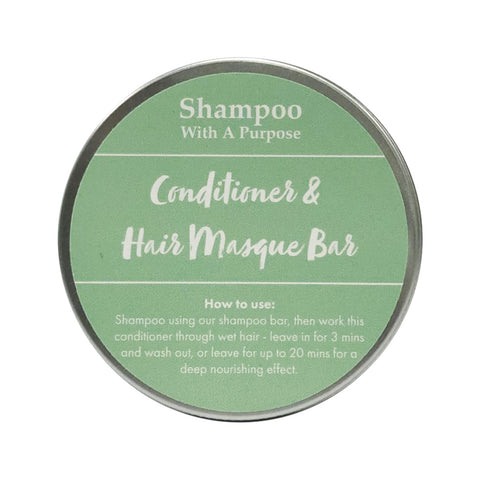 Shampoo w a Purpose Bar Conditioner and Hair Masque 90g