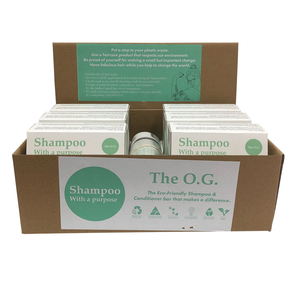 Shampoo w a Purpose Bar Shampoo Conditioner The O.G. 135g x 12 Display