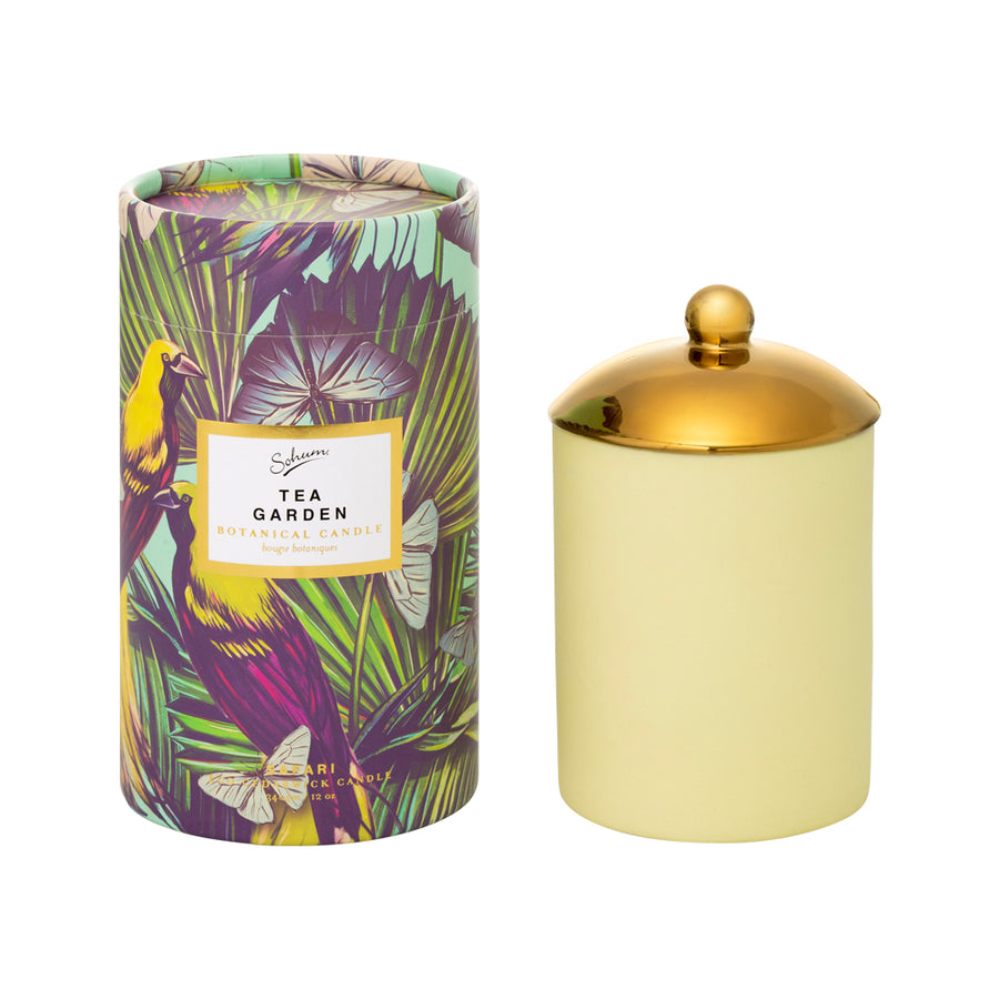 Sohum Safari Botanical Candle Eco Jar Tea Garden 340g