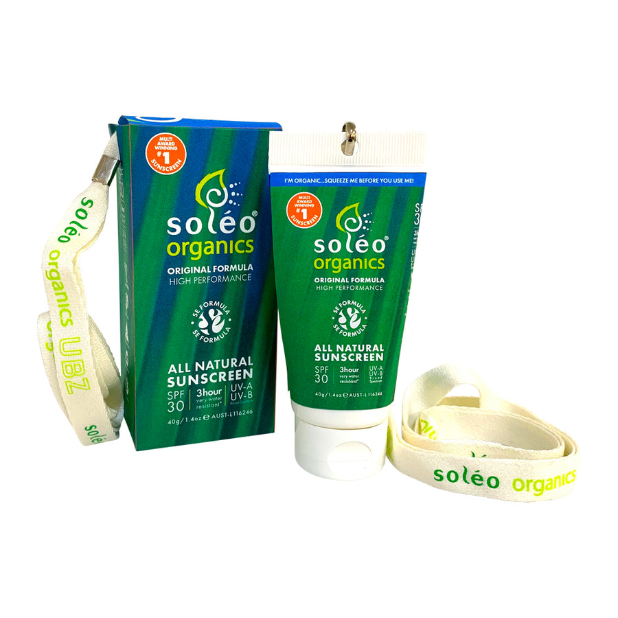 Soleo Organics High Performance All Natural Sunscreen SPF30 40g