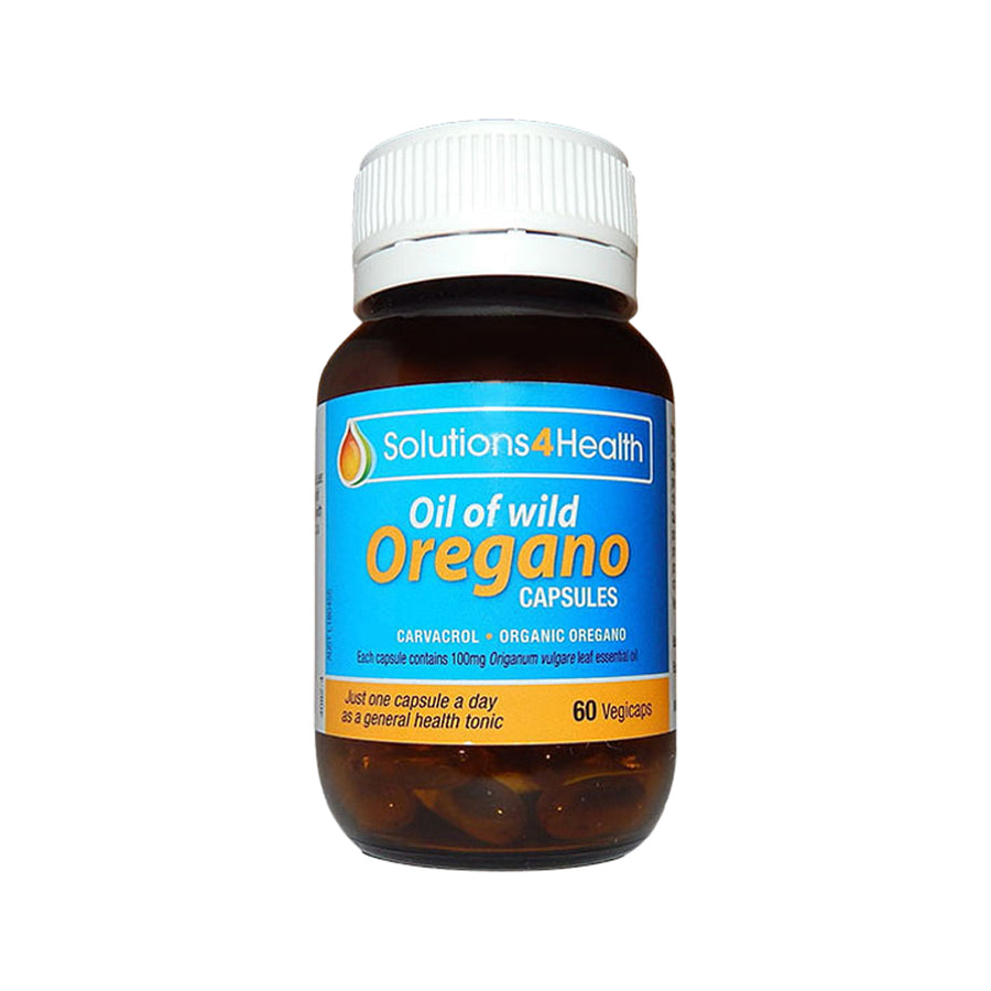 Solut 4 Health Oil Wild Oregano Capsules 60vc