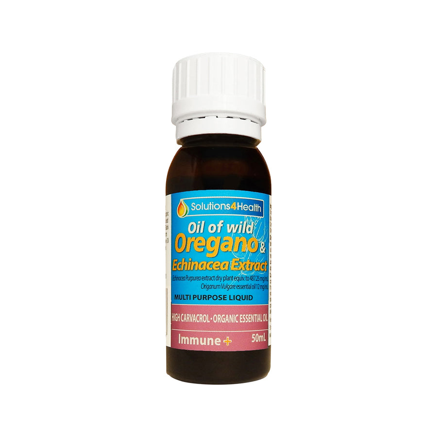 Solut 4 Health Oil Wild Oregano and Echinacea Extract (Immune Plus) 50ml