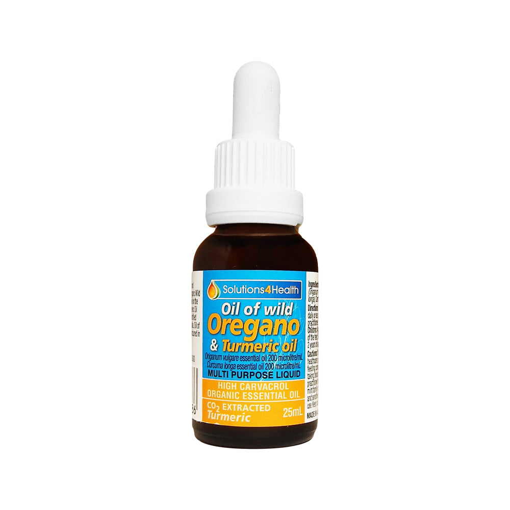 Solut 4 Health Oil Wild Oregano and Turmeric Oil 25ml
