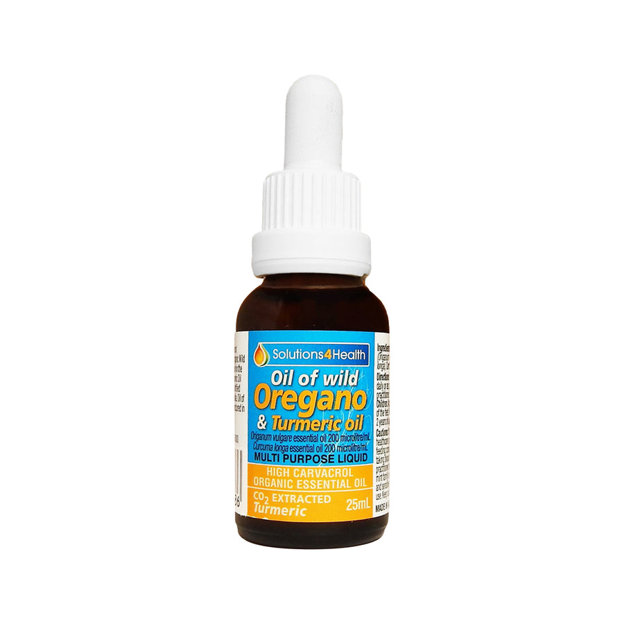 Solut 4 Health Oil Wild Oregano and Turmeric Oil 25ml