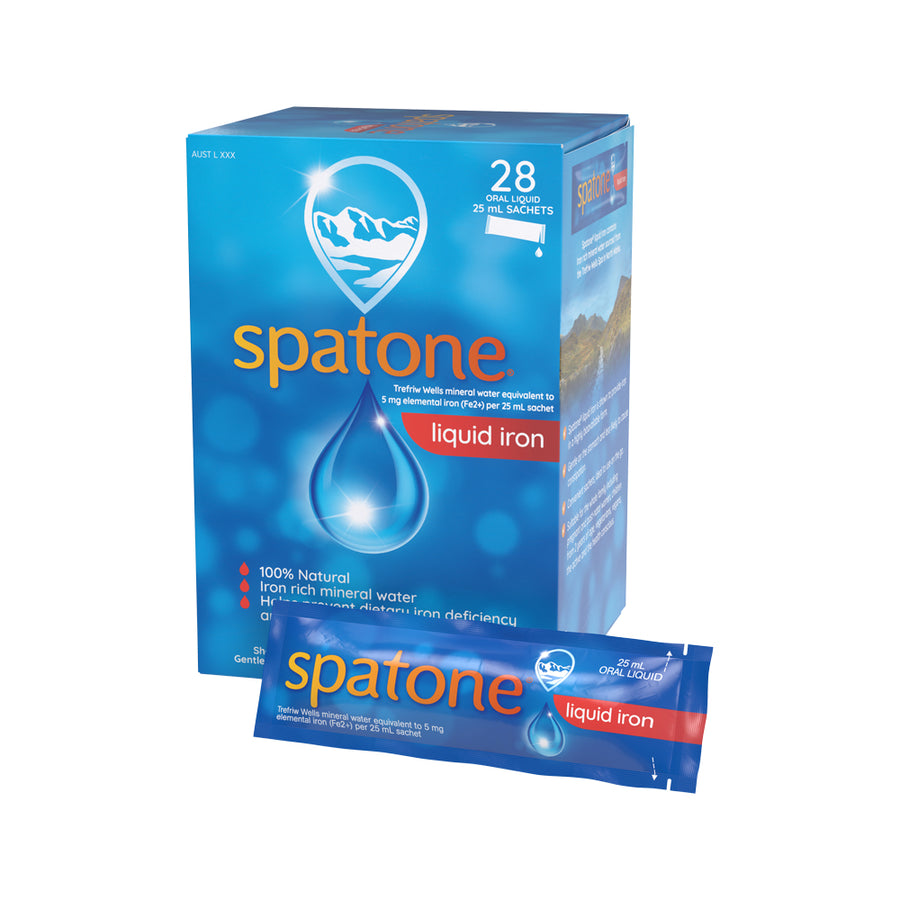 Spatone Liquid Iron Supplement Sachets 25ml 28 Packs