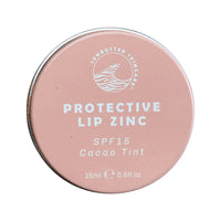 SunButter Skincare Lip Zinc Protective Tinted Cacao 15ml