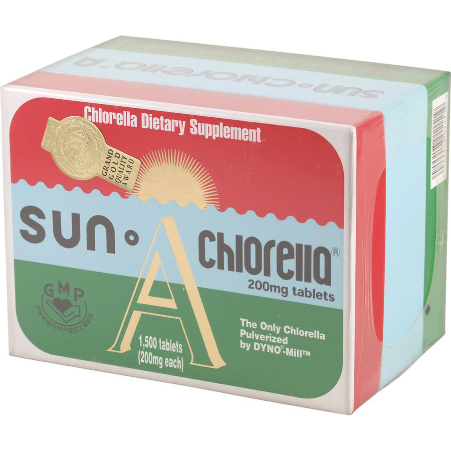 Sun Chlorella Chlorella A 200mg Tablets 1500t
