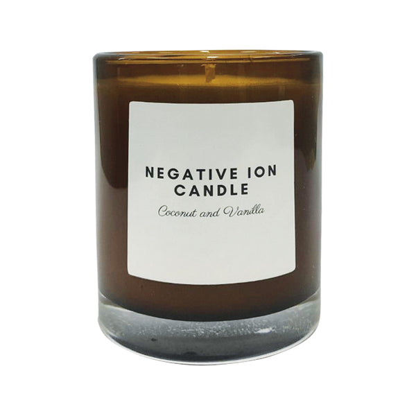 Supercharged Food Candle Negative Ion Coconut Vanilla 200ml
