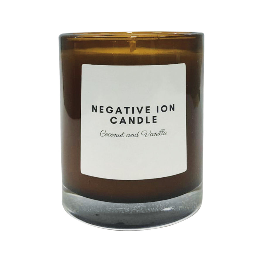 Supercharged Food Candle Negative Ion Coconut Vanilla 200ml
