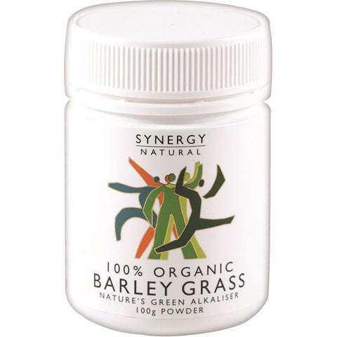 Synergy Natural Organic Barley Grass Powder 100g