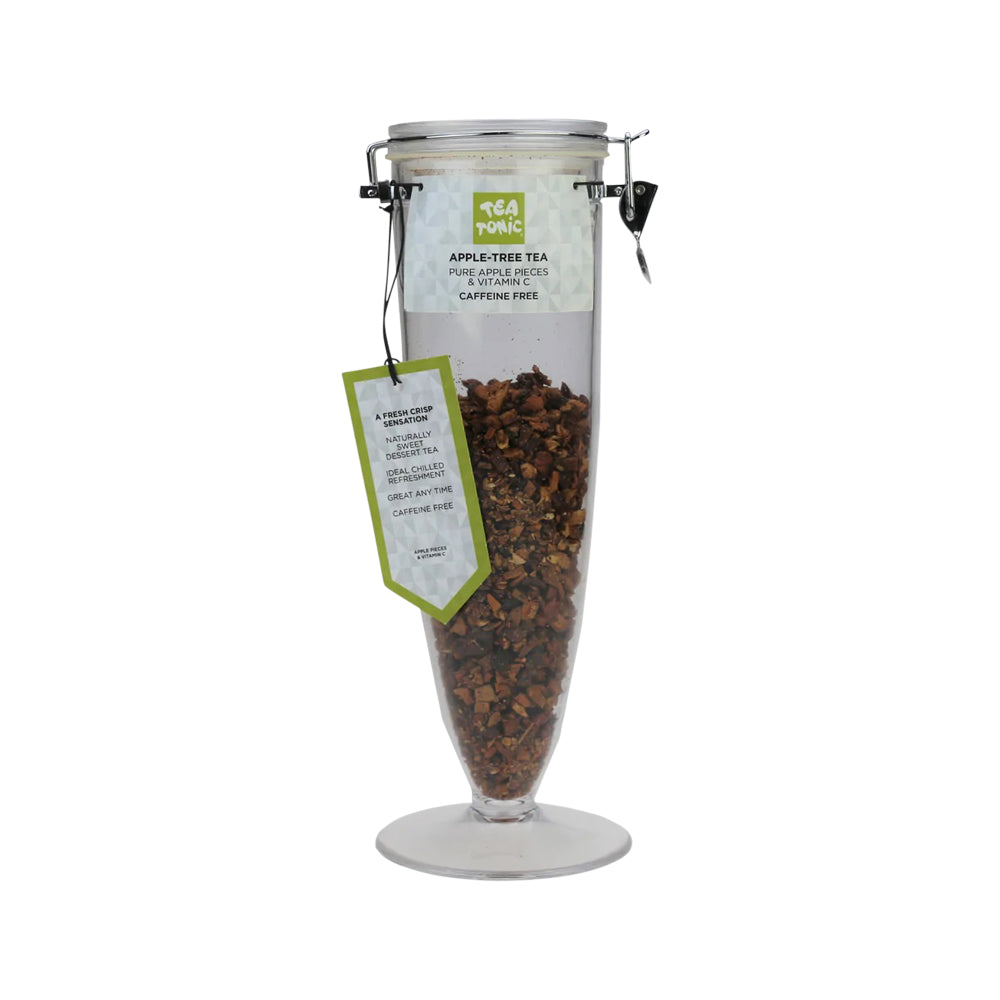 Tea Tonic Display Cone Jar EMPTY Apple Tree