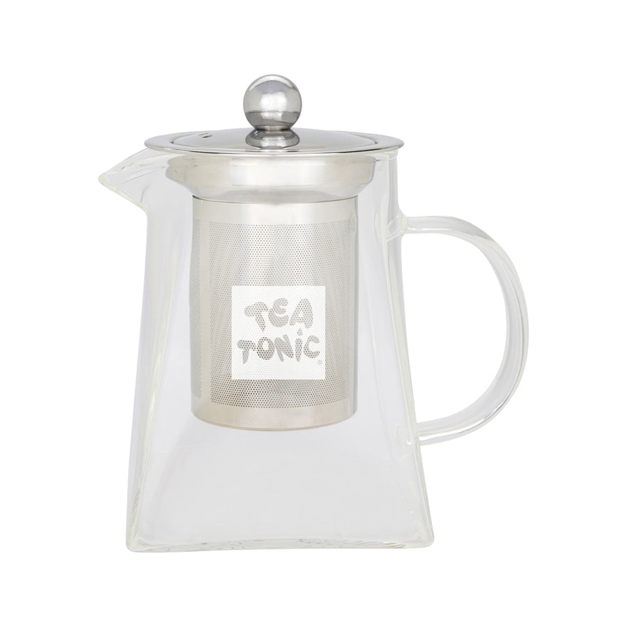 Tea Tonic Glass Tea Pot (2 cups)