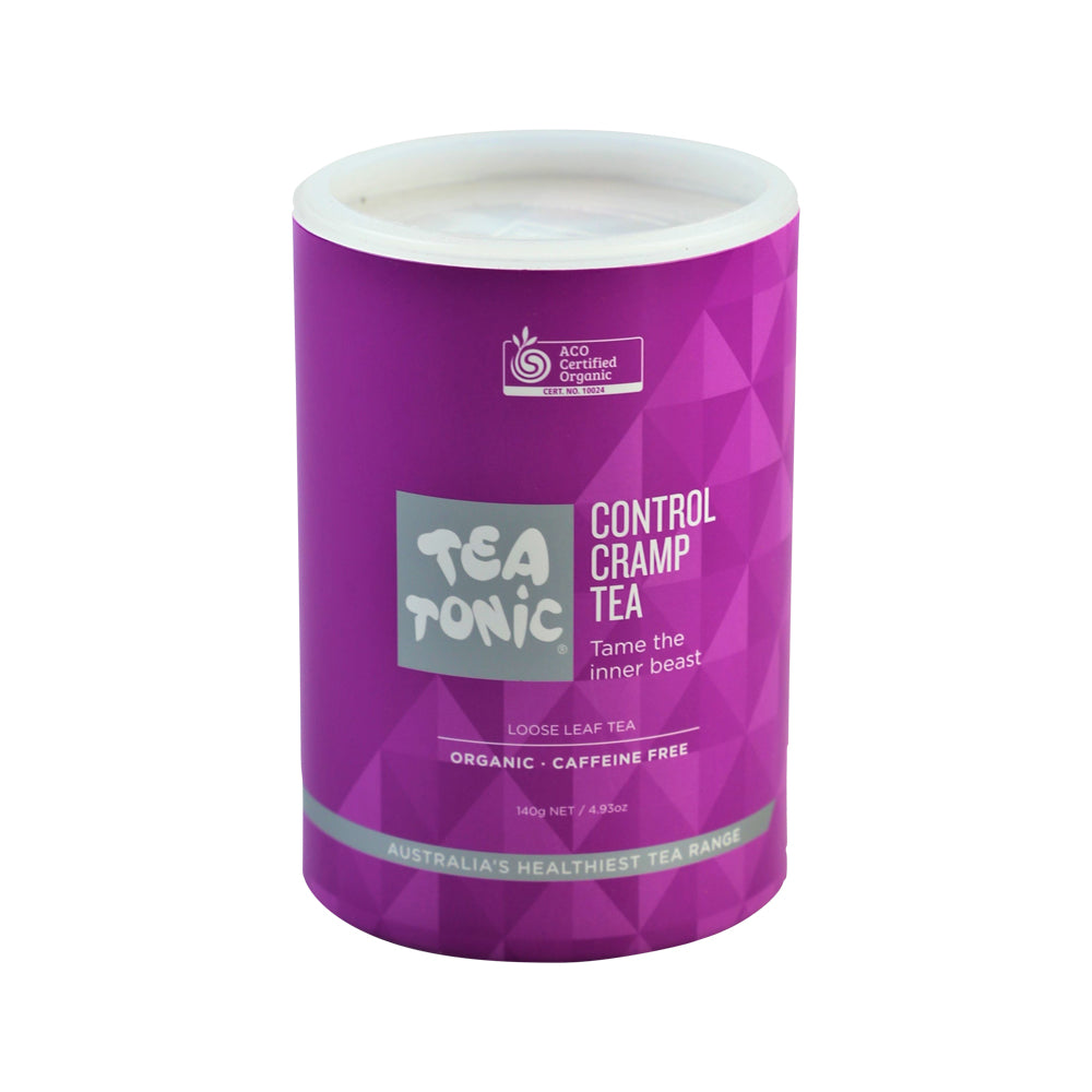 Tea Tonic Org Control Cramp Tea Tube 140g