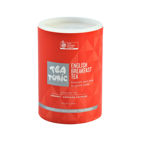 Tea Tonic Org English Breakfast Tea Tube 150g