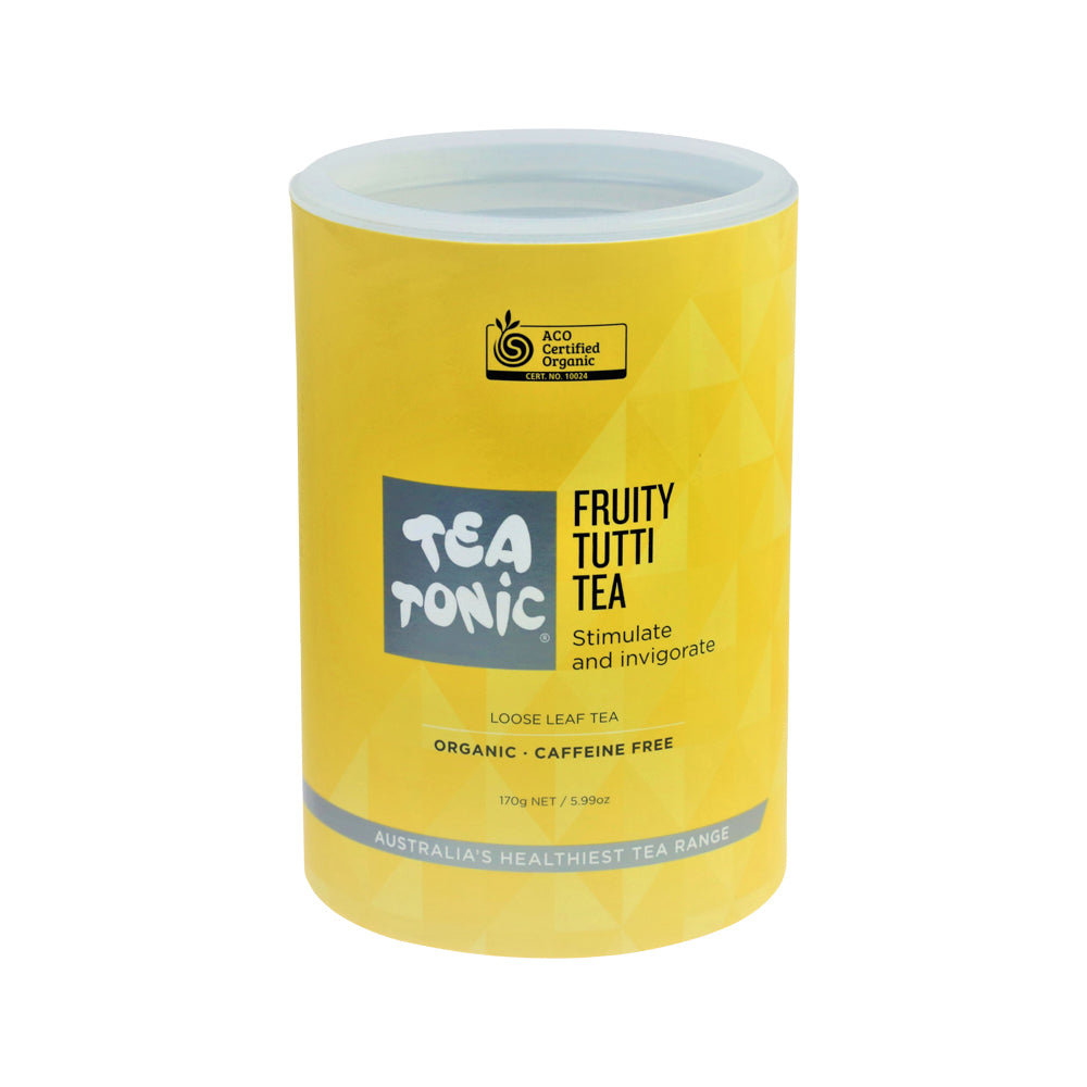 Tea Tonic Org Fruity Tutti Tea Tube 170g