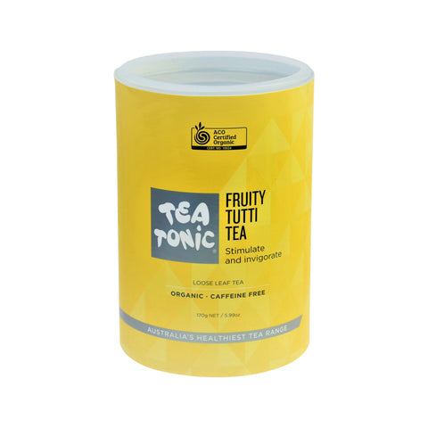 Tea Tonic Org Fruity Tutti Tea Tube 170g