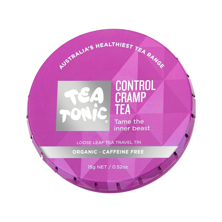 Tea Tonic Organic Control Cramp Travel Tin 15g