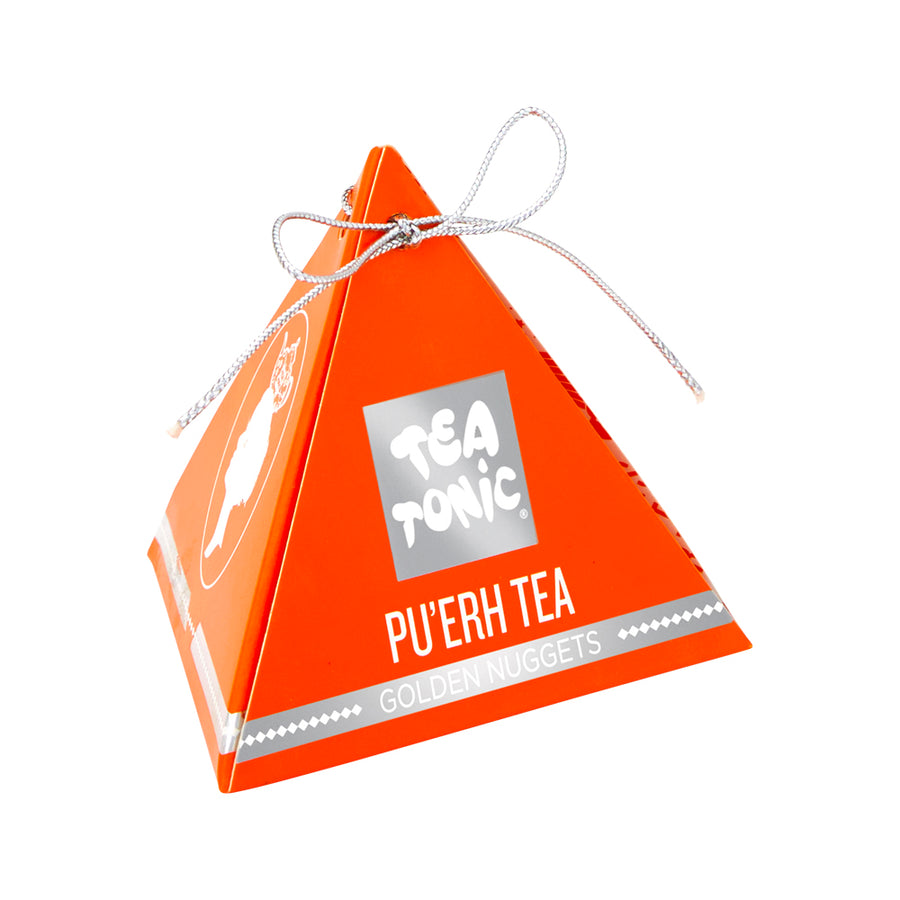 Tea Tonic Pyramid Org Golden Nuggets Pu'erh Tea 38g