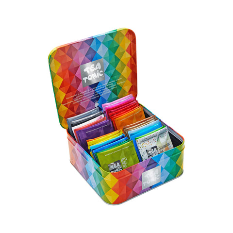 Tea Tonic Tin Tea Chest Mini x 32 Tea Bags